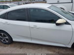 2019 Honda Civic Lx White vin: 19XFC2F63KE043184