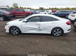 2020 Honda Civic Lx  White vin: 19XFC2F63LE000899