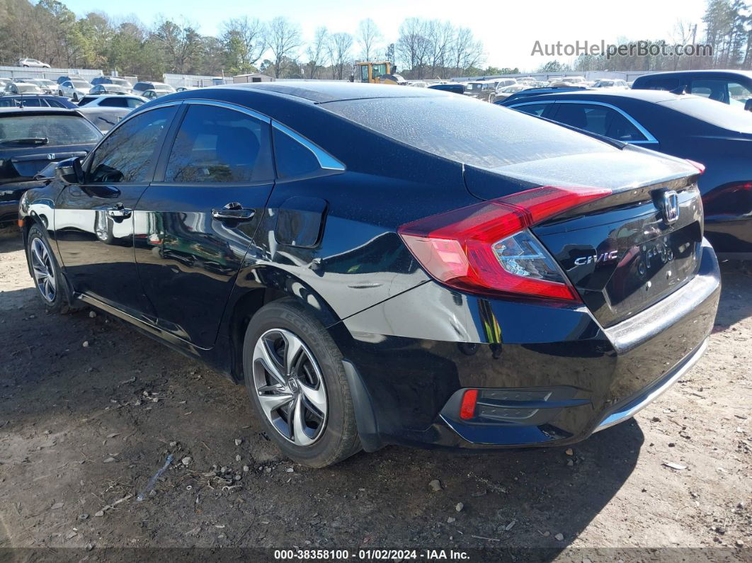 2020 Honda Civic Lx Black vin: 19XFC2F63LE020361