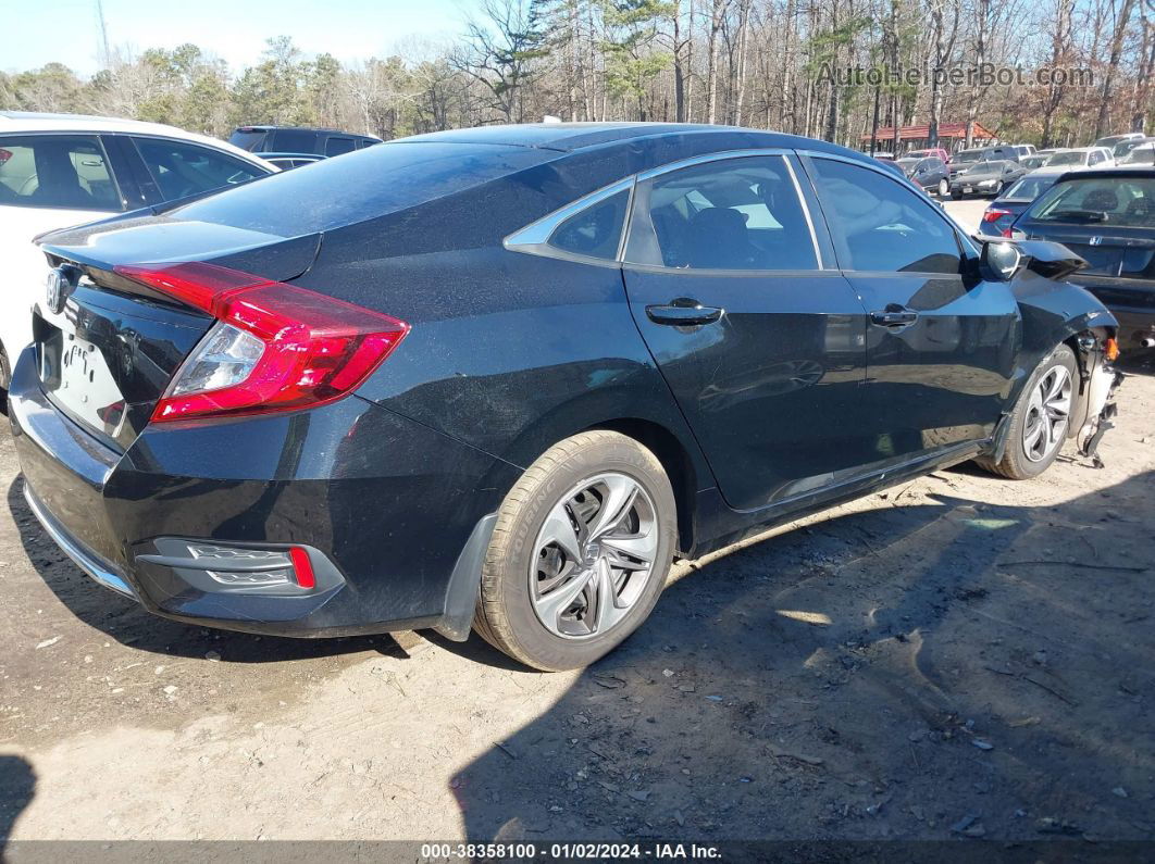 2020 Honda Civic Lx Black vin: 19XFC2F63LE020361