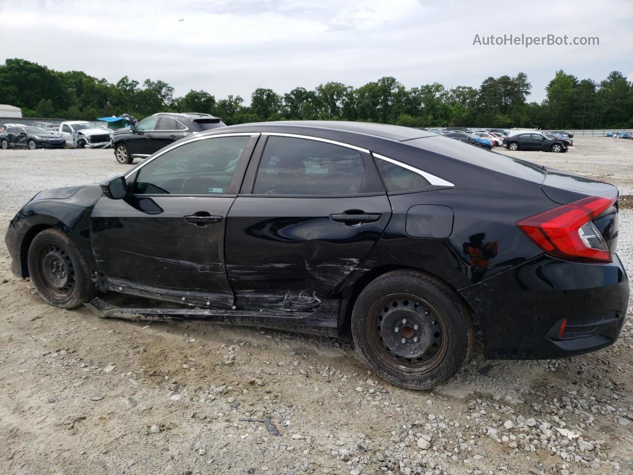 2020 Honda Civic Lx Black vin: 19XFC2F63LE027875