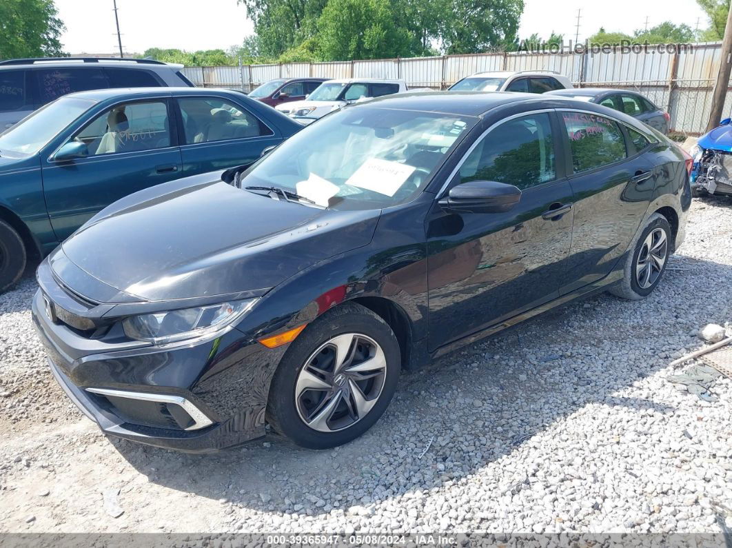 2020 Honda Civic Lx Black vin: 19XFC2F63LE028721