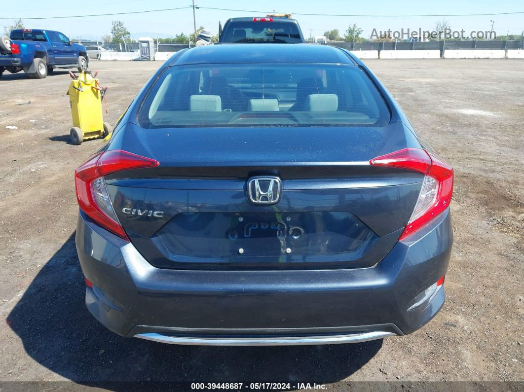 2020 Honda Civic Lx Dark Blue vin: 19XFC2F63LE202268