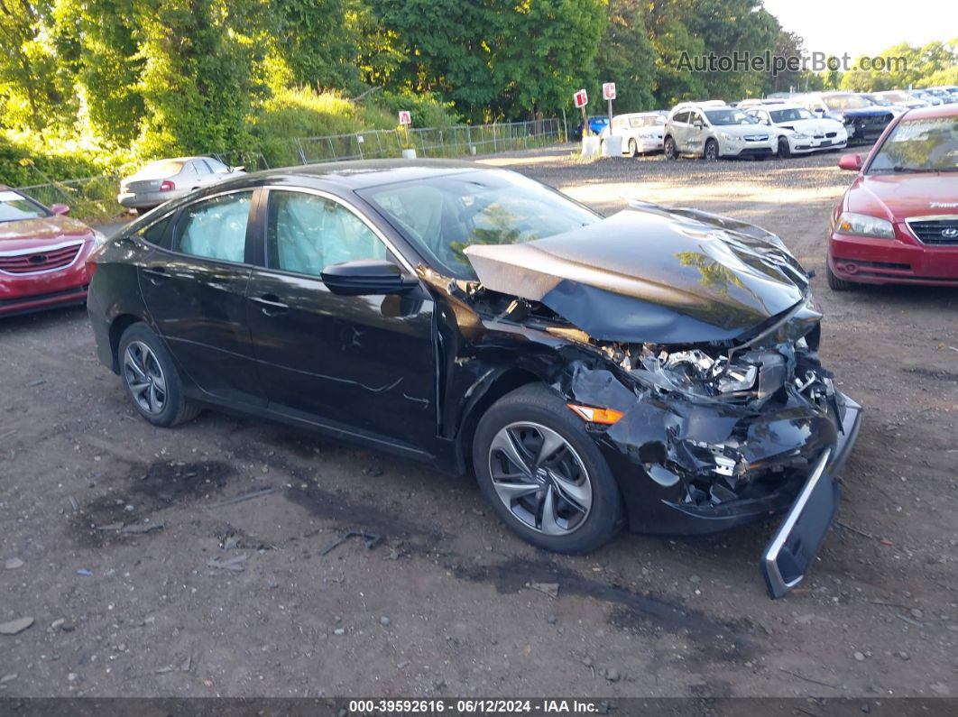 2020 Honda Civic Lx Black vin: 19XFC2F63LE215506