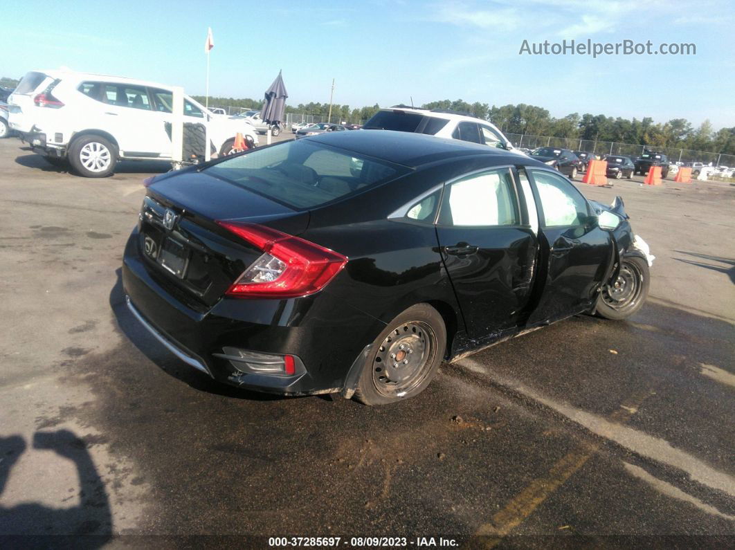 2019 Honda Civic Sedan Lx Black vin: 19XFC2F64KE026586