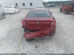 2019 Honda Civic Lx Red vin: 19XFC2F64KE028273