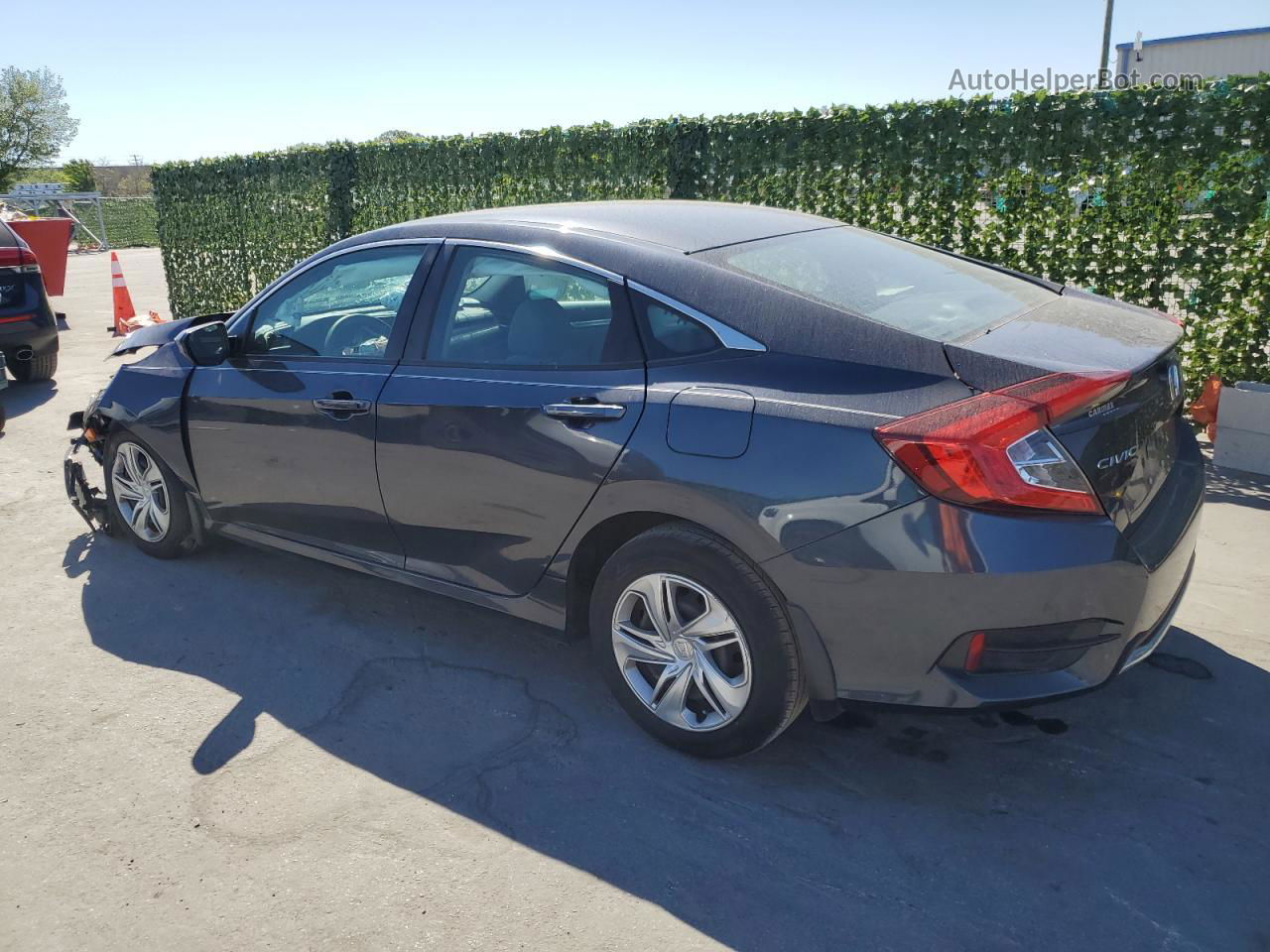 2019 Honda Civic Lx Серый vin: 19XFC2F64KE037166