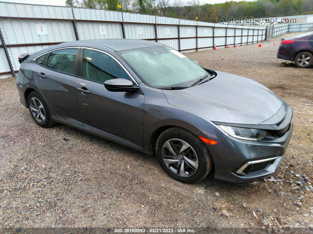 2019 Honda Civic Sedan Lx Gray vin: 19XFC2F64KE041444