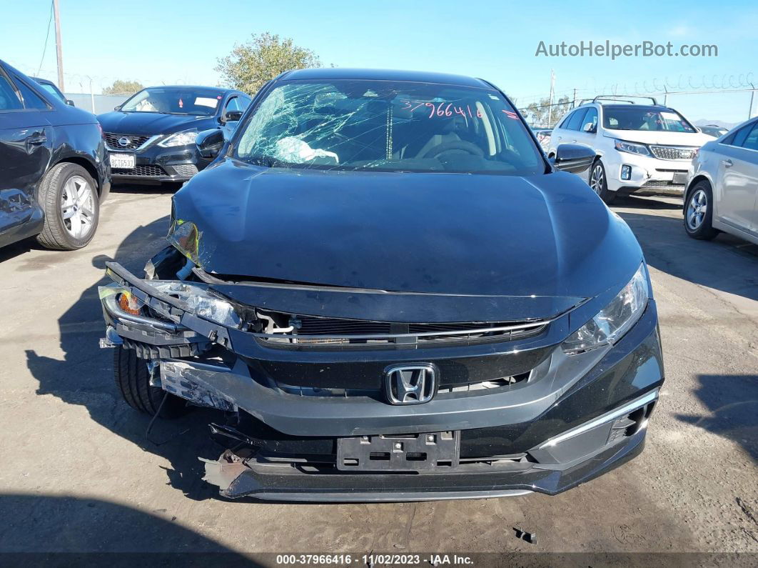 2019 Honda Civic Lx Black vin: 19XFC2F64KE215450