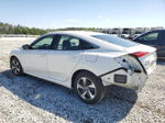 2020 Honda Civic Lx White vin: 19XFC2F64LE004542