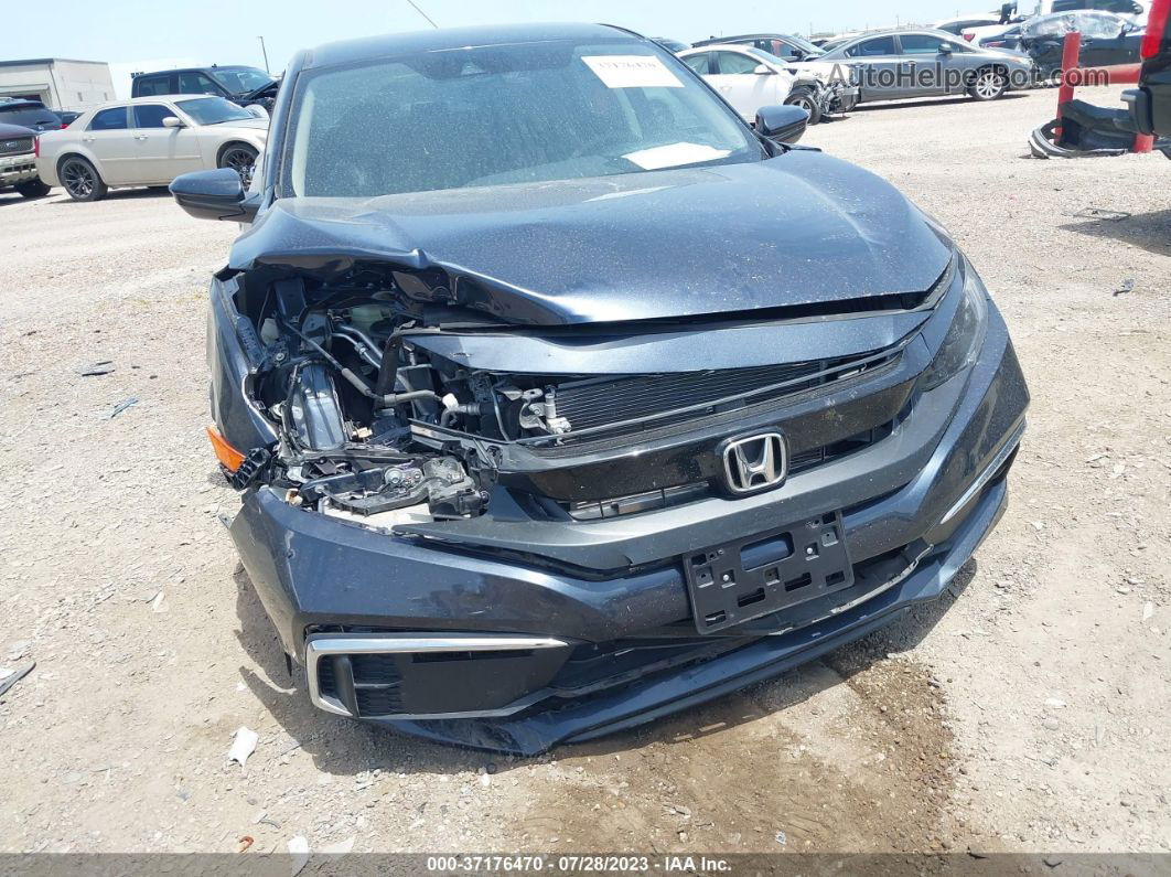 2020 Honda Civic Sedan Lx Blue vin: 19XFC2F64LE009840