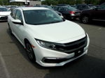 2020 Honda Civic Sedan Lx White vin: 19XFC2F64LE021096