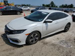 2020 Honda Civic Lx White vin: 19XFC2F64LE024161