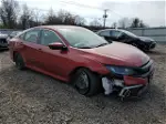 2020 Honda Civic Lx Maroon vin: 19XFC2F64LE215787