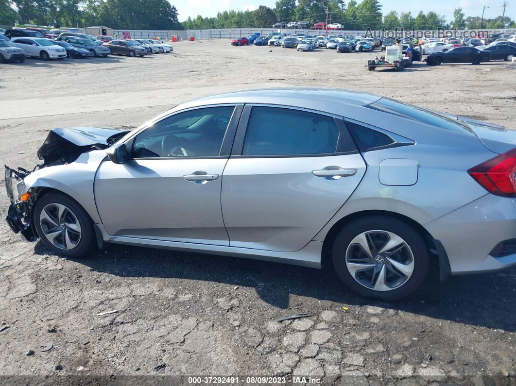 2019 Honda Civic Sedan Lx Silver vin: 19XFC2F65KE034664