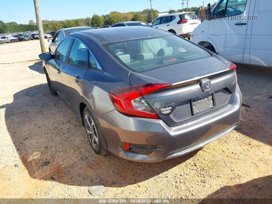 2020 Honda Civic Lx  Gray vin: 19XFC2F65LE012584