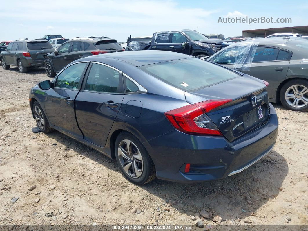 2019 Honda Civic Lx Gray vin: 19XFC2F66KE039257