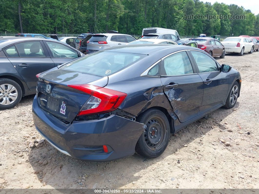 2019 Honda Civic Lx Gray vin: 19XFC2F66KE039257