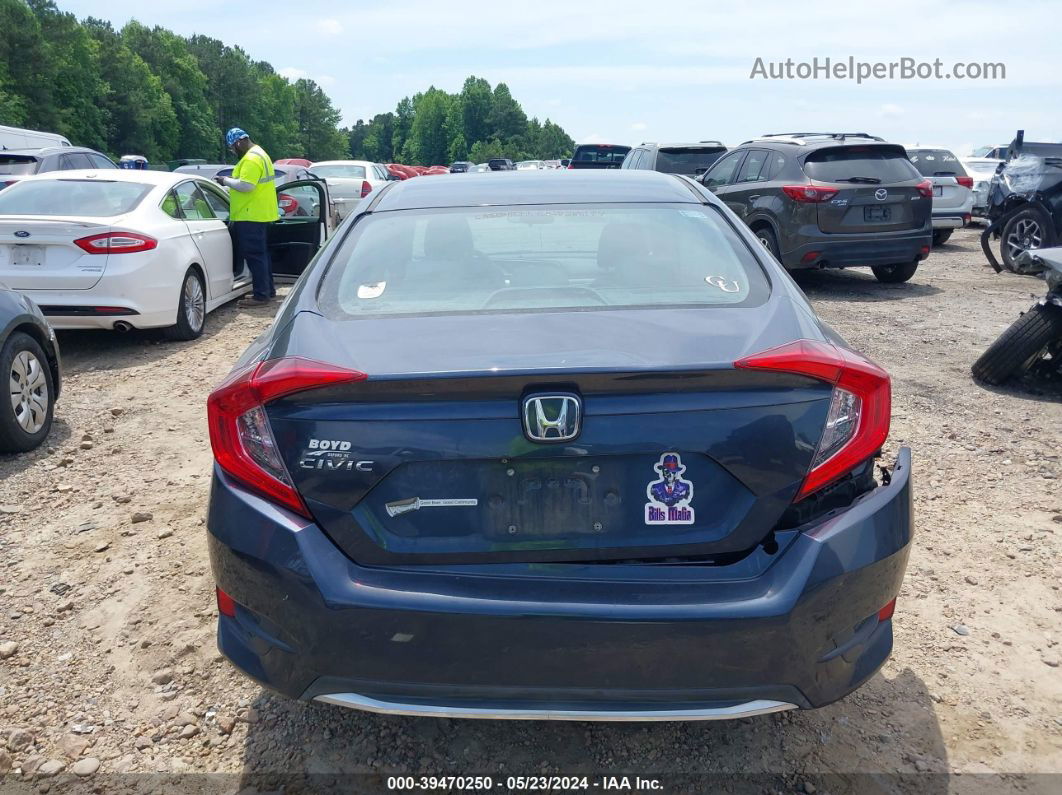 2019 Honda Civic Lx Gray vin: 19XFC2F66KE039257