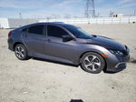 2019 Honda Civic Lx Gray vin: 19XFC2F66KE208029