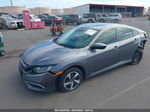 2020 Honda Civic Lx Gray vin: 19XFC2F66LE004705