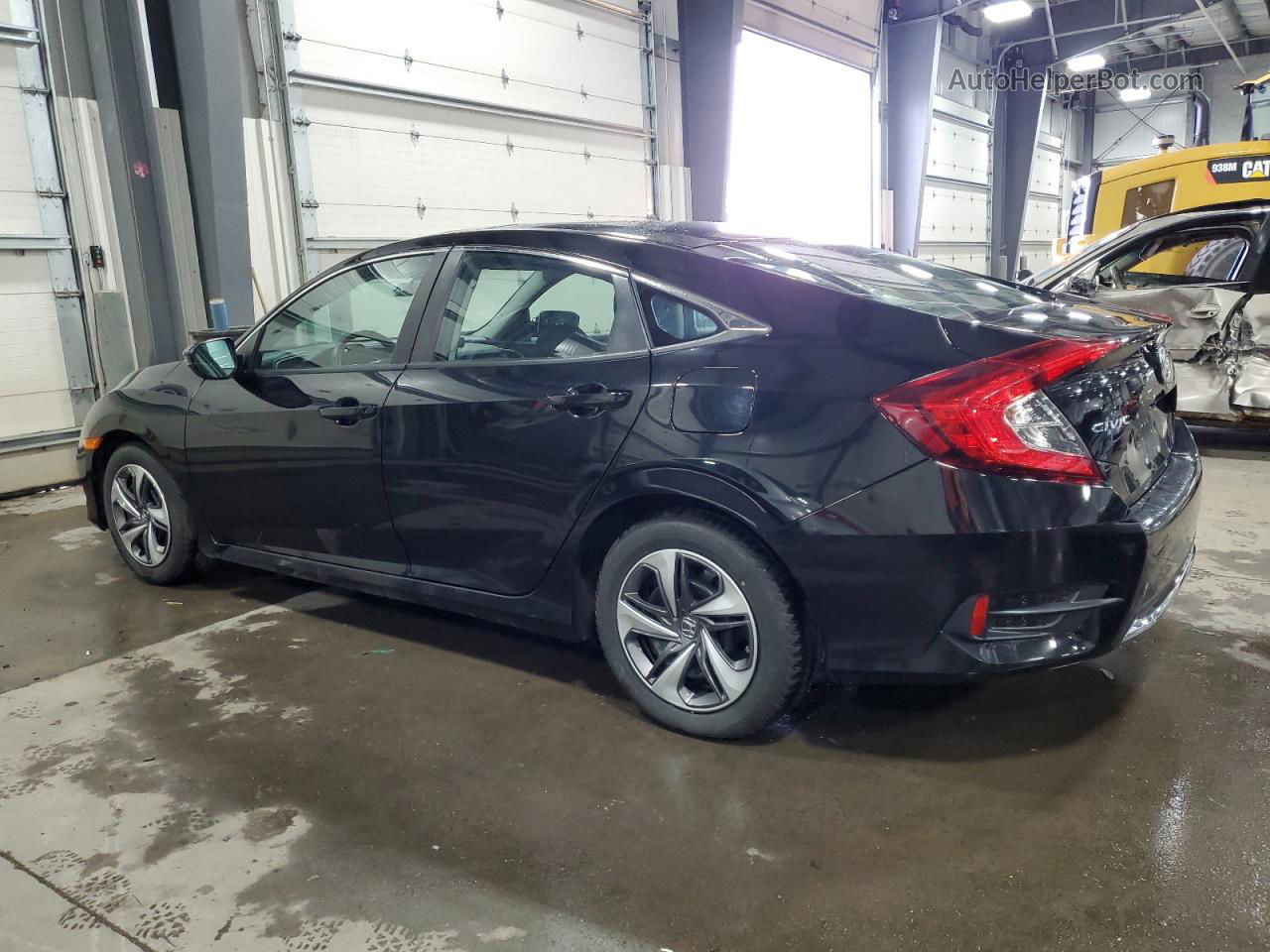 2020 Honda Civic Lx Black vin: 19XFC2F66LE020323