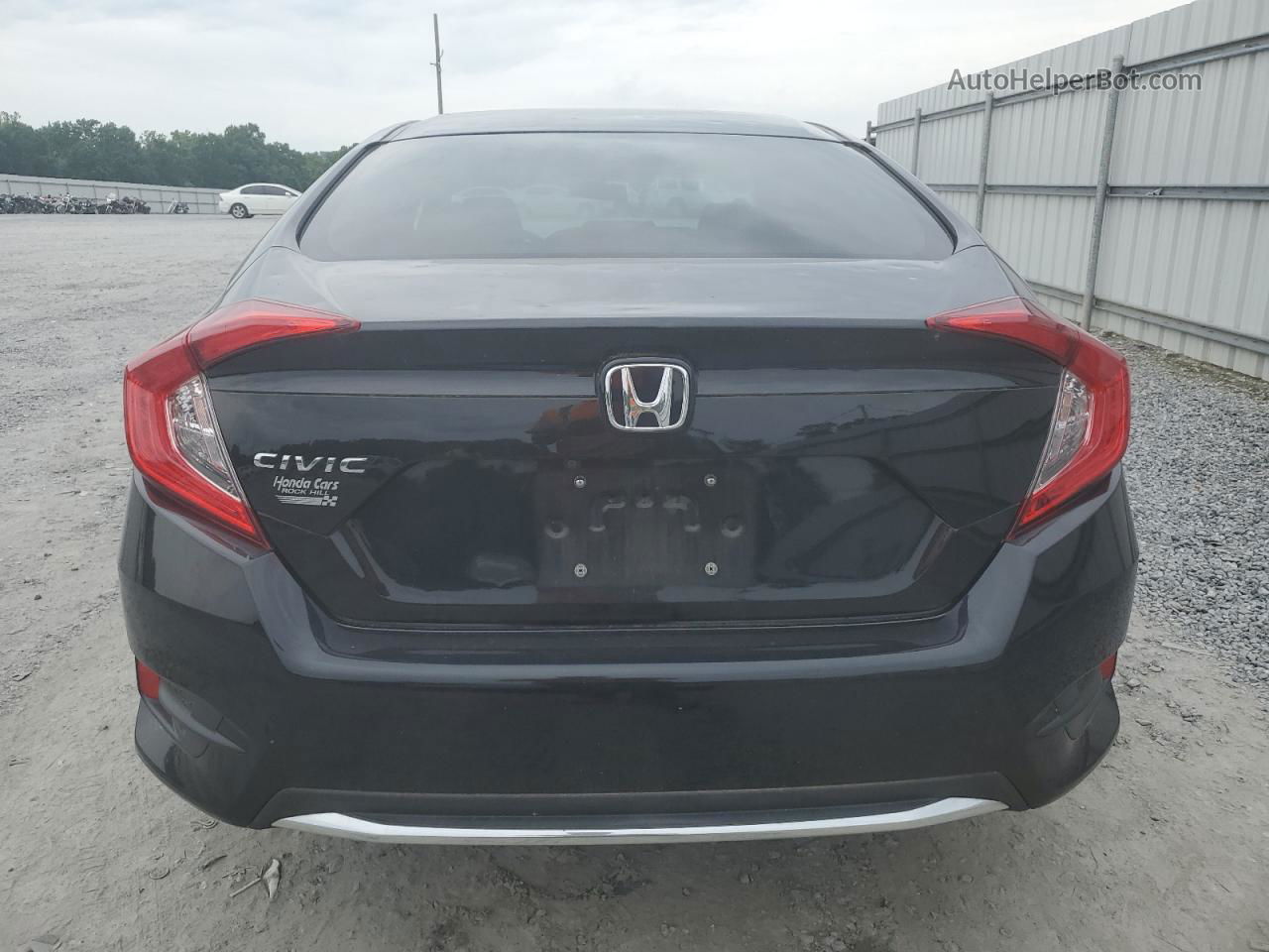 2020 Honda Civic Lx Black vin: 19XFC2F66LE022900