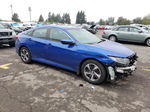 2020 Honda Civic Lx Blue vin: 19XFC2F66LE207836