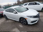 2019 Honda Civic Lx White vin: 19XFC2F67KE015596