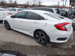 2019 Honda Civic Lx White vin: 19XFC2F67KE015596