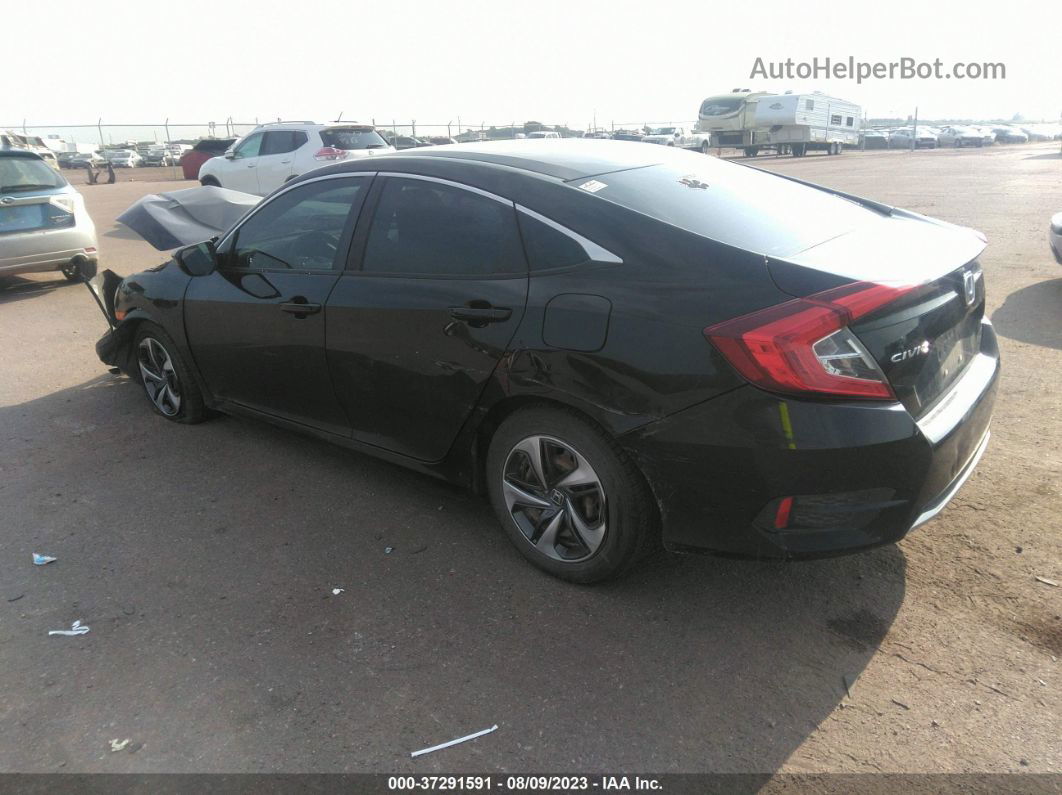 2019 Honda Civic Lx Черный vin: 19XFC2F67KE019177