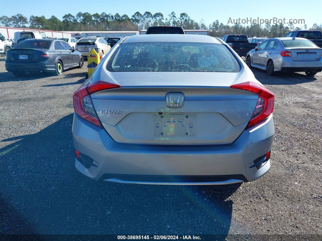 2019 Honda Civic Lx Silver vin: 19XFC2F67KE020331