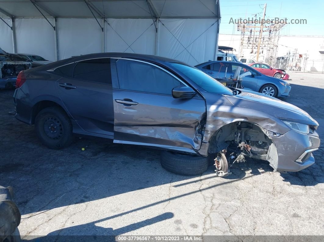 2019 Honda Civic Sedan Lx Brown vin: 19XFC2F67KE214941