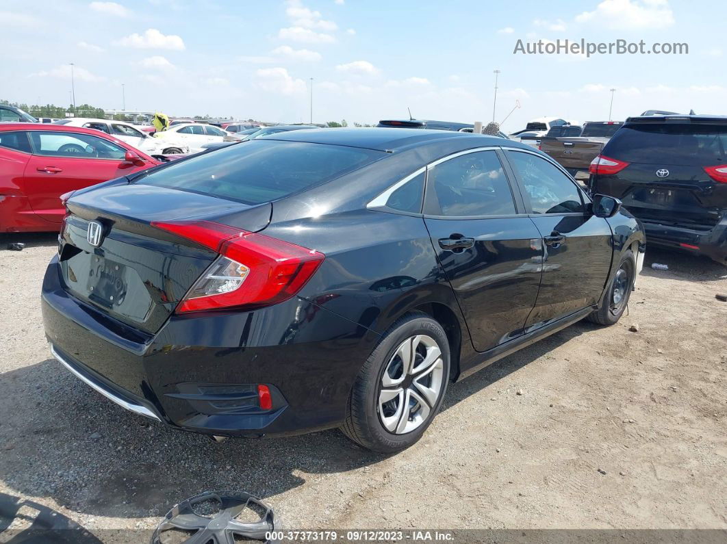 2020 Honda Civic Sedan Lx Черный vin: 19XFC2F67LE012120