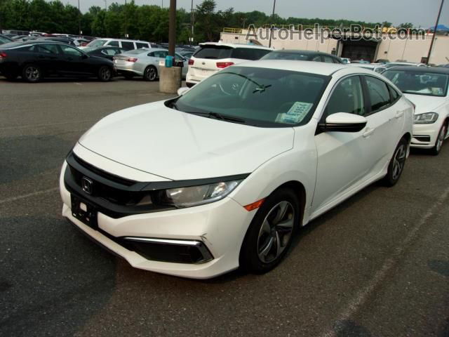 2020 Honda Civic Sedan Lx Белый vin: 19XFC2F67LE013431