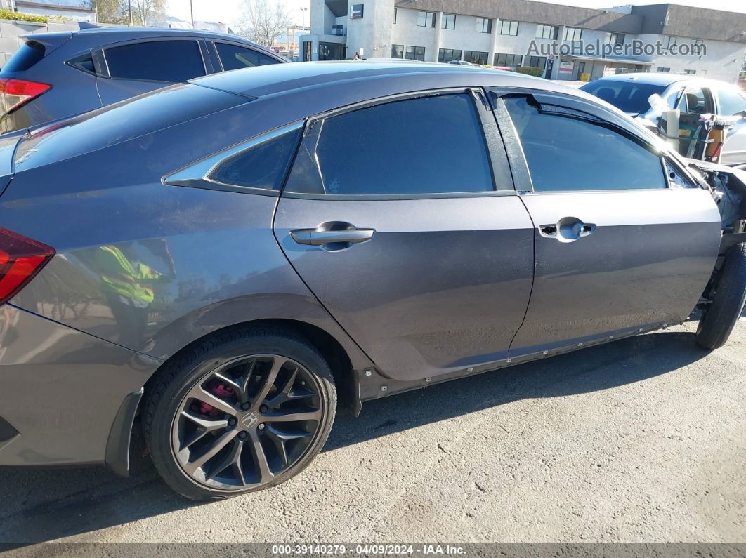 2020 Honda Civic Lx Gray vin: 19XFC2F67LE203567