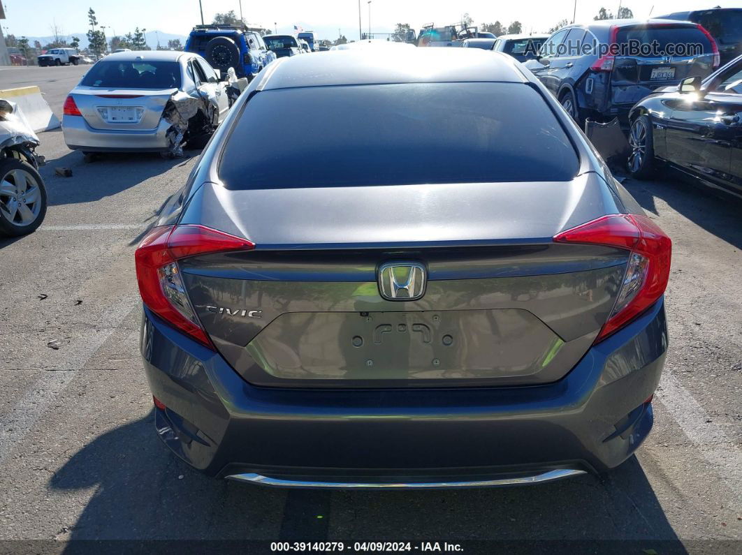 2020 Honda Civic Lx Gray vin: 19XFC2F67LE203567