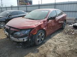 2019 Honda Civic Lx Red vin: 19XFC2F68KE018085