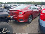 2019 Honda Civic Sedan Lx Burgundy vin: 19XFC2F68KE031550