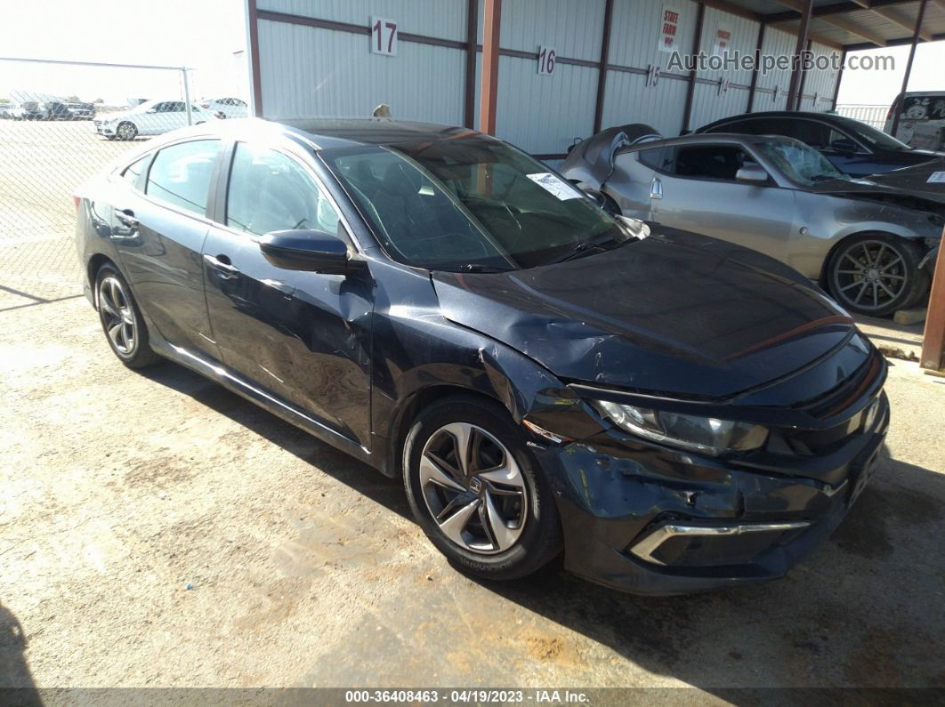 2019 Honda Civic Sedan Lx Gray vin: 19XFC2F68KE038305