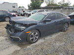 2019 Honda Civic Lx Blue vin: 19XFC2F68KE038546