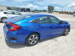 2019 Honda Civic Lx Blue vin: 19XFC2F68KE038742