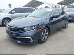 2019 Honda Civic Lx Navy vin: 19XFC2F68KE213426