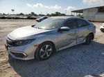 2020 Honda Civic Lx Silver vin: 19XFC2F68LE001658