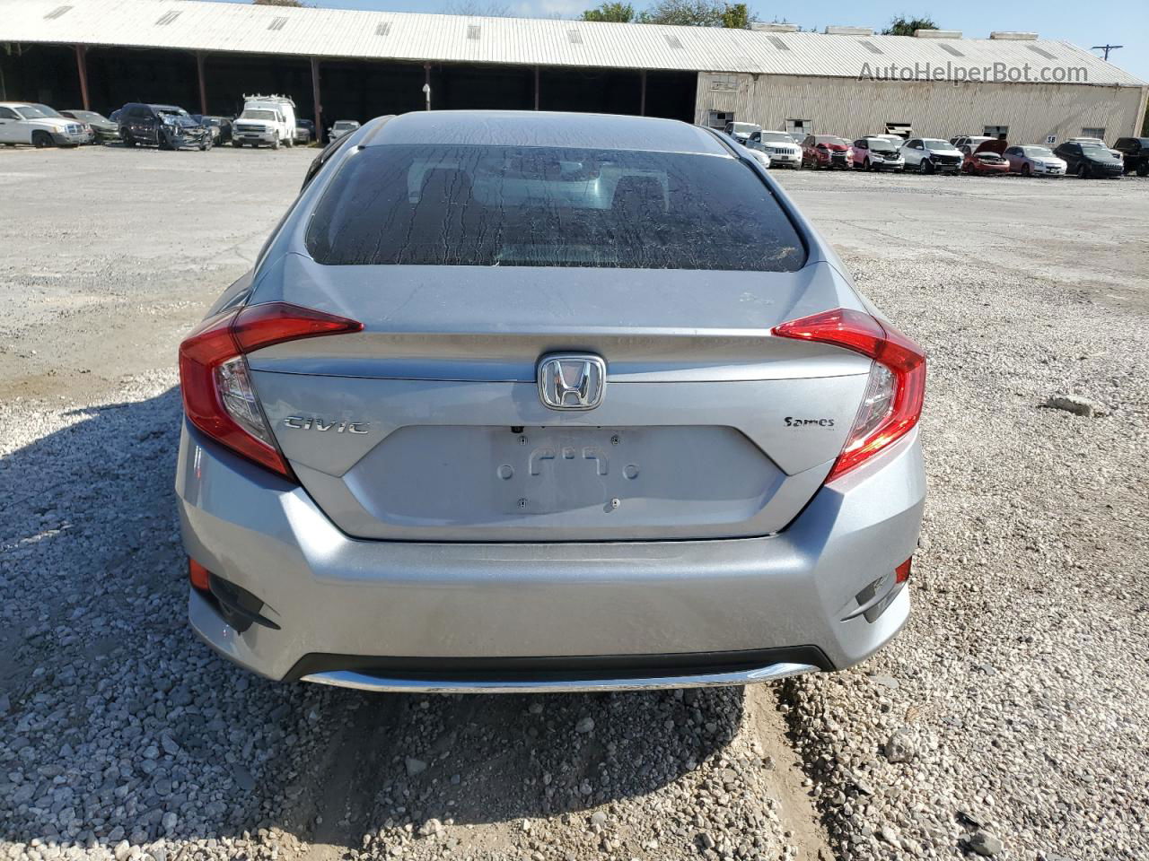 2020 Honda Civic Lx Silver vin: 19XFC2F68LE001658