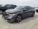 2020 Honda Civic Lx Gray vin: 19XFC2F68LE001806