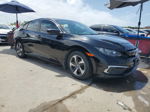 2020 Honda Civic Lx Черный vin: 19XFC2F68LE010179