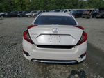 2020 Honda Civic Lx White vin: 19XFC2F68LE011316