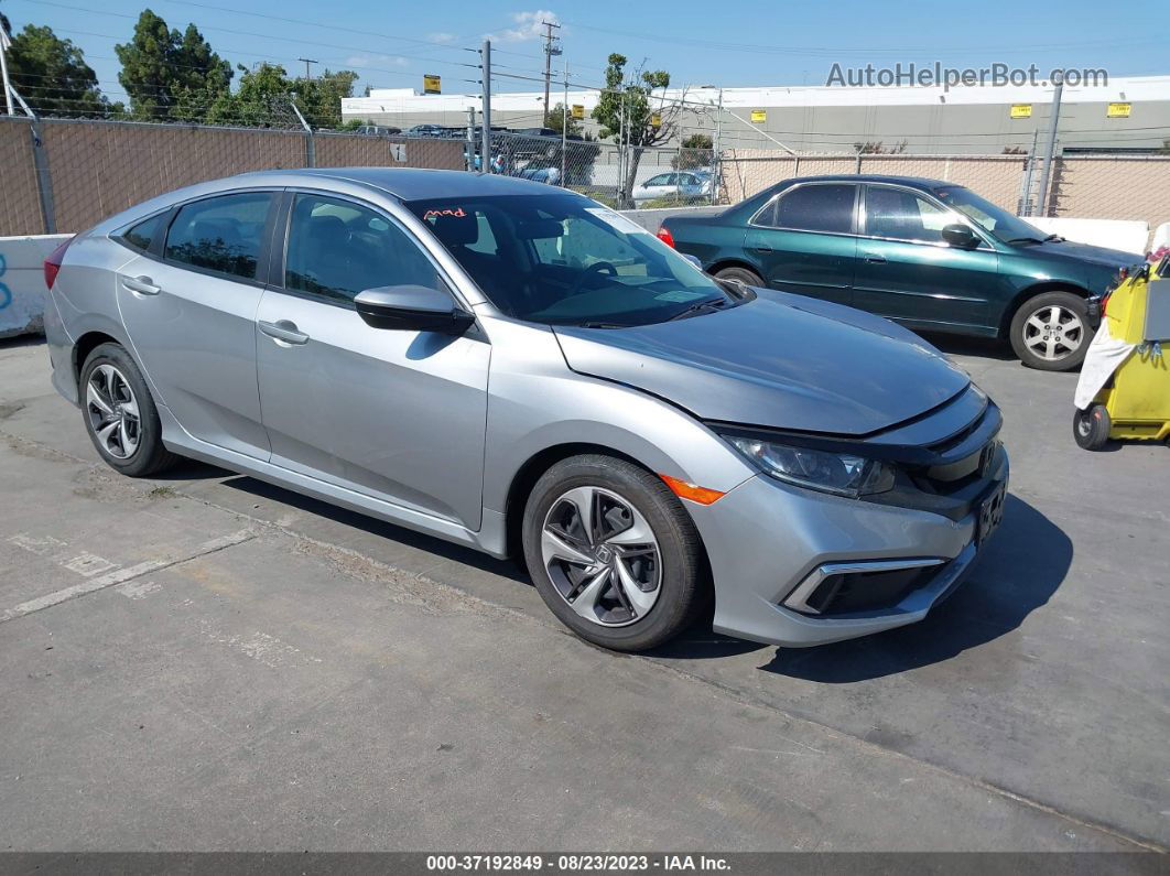 2020 Honda Civic Sedan Lx Silver vin: 19XFC2F68LE205263