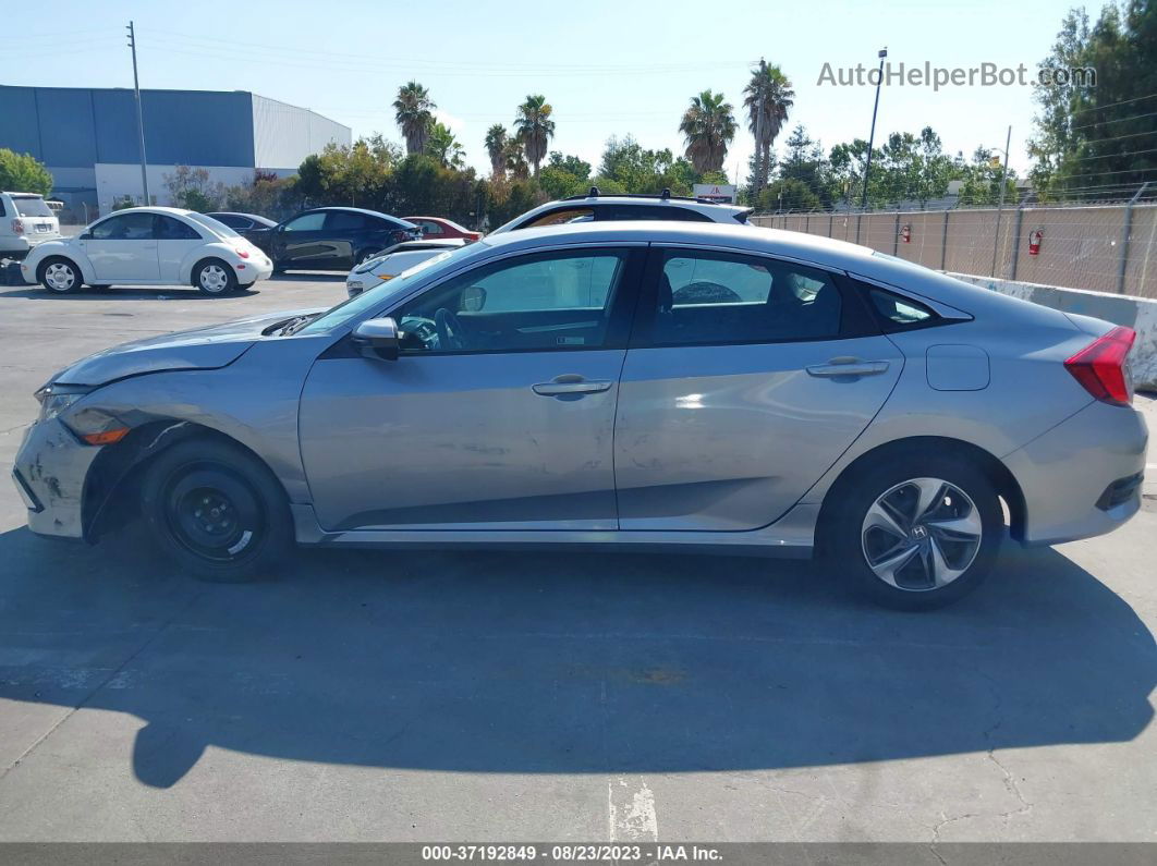 2020 Honda Civic Sedan Lx Silver vin: 19XFC2F68LE205263